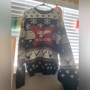 Miller highlife Christmas sweater